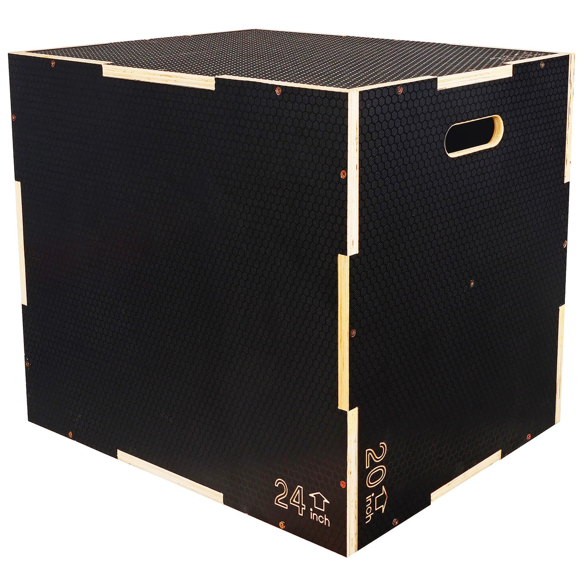 3 in 1 Non-Slip Wooden Plyo Box S111308