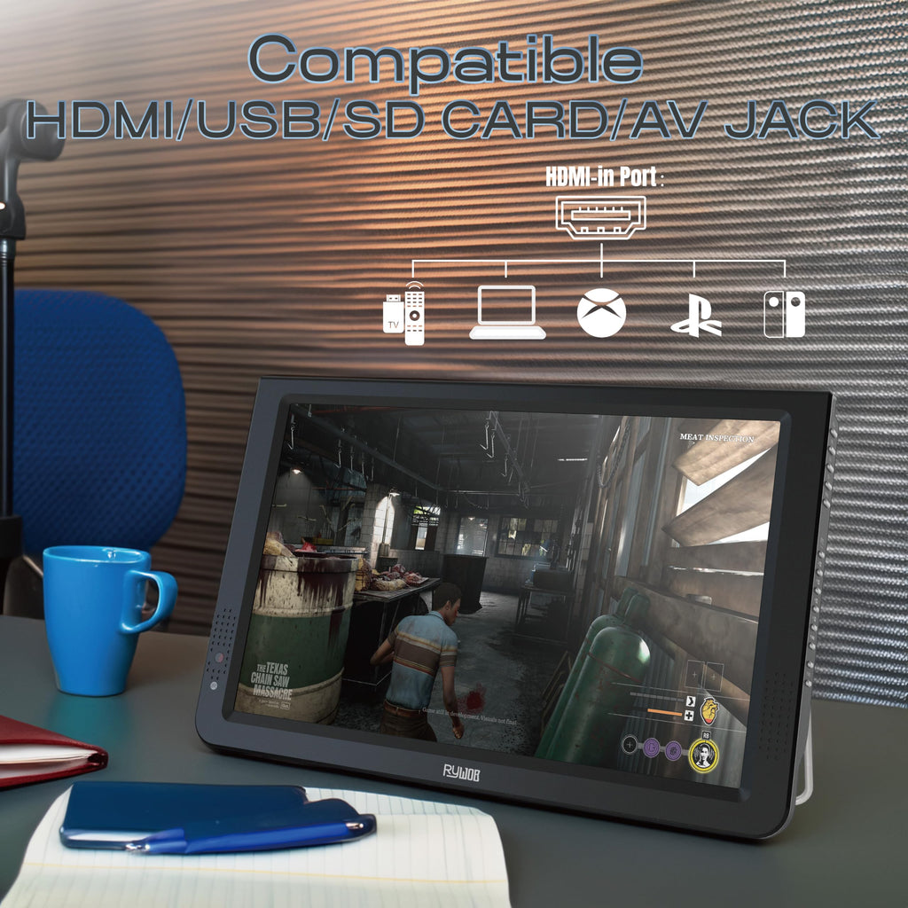 Portable Battery Powered Digital TV with Stand P788297